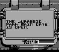 une photo d'Ã©cran de Jurassic Park sur Nintendo Game Boy